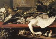 Frans Snyders Still life with Poultry and Venison oil